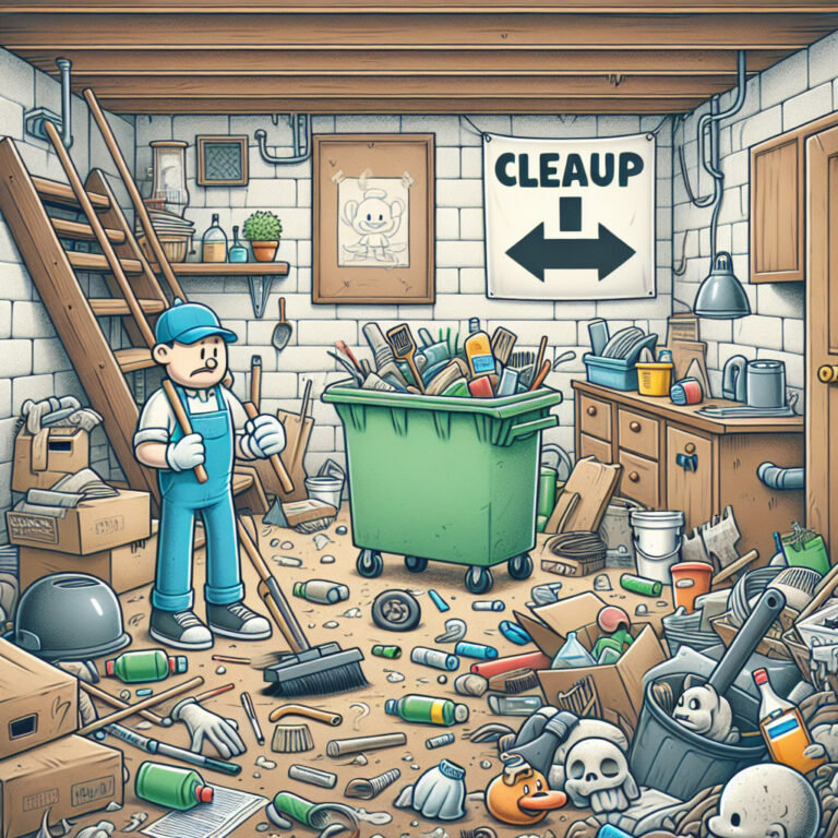 Ein kellerhaftes Chaos beseitigen: Tipps, Kosten und Checkliste für eine einfache Kellerentrümpelung